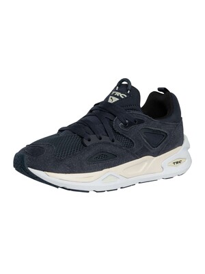Puma TRC Blaze Tonal Suede Trainers - Parisian Night/Pristine