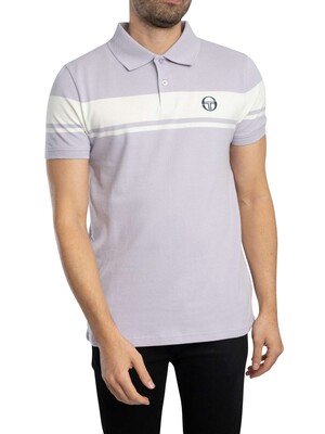 Sergio Tacchini Young Line Polo Shirt - Thistle/Gardenia