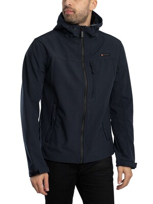 Superdry Hooded Soft Shell Trekker Jacket - Eclipse Navy