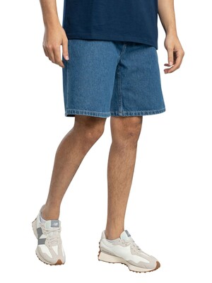 Carhartt WIP Nolan Relaxed Denim Shorts - Blue