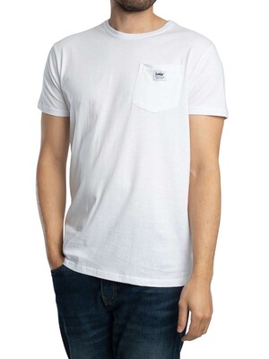 Lois Jeans Teco Chest Pocket T-Shirt - White