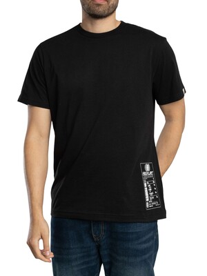 Replay Back Graphic T-Shirt - Black