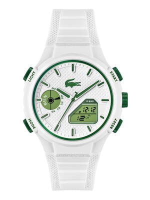 Lacoste LC33 White Hybrid Dial Watch - White