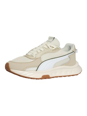 Puma Wild Rider Futurism Trainers - Pristine/White