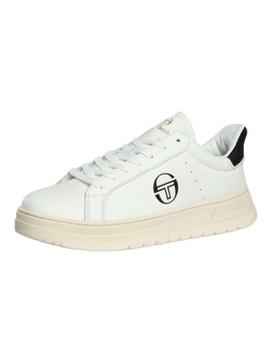 Sergio Tacchini Court Classic Leather Trainers - White/Black