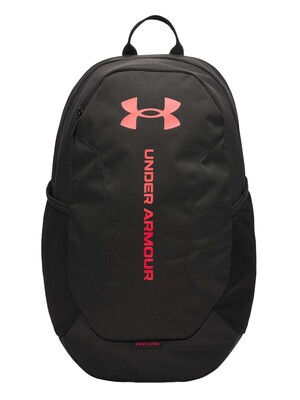 Under Armour 26.5L Hustle Lite Backpack - Black/Racer Red