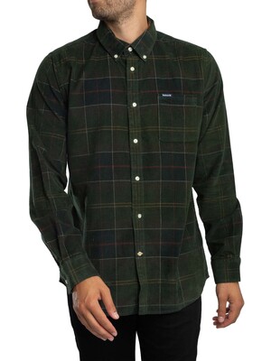 Barbour Blair Tailored Tartan Cord Shirt - Classic