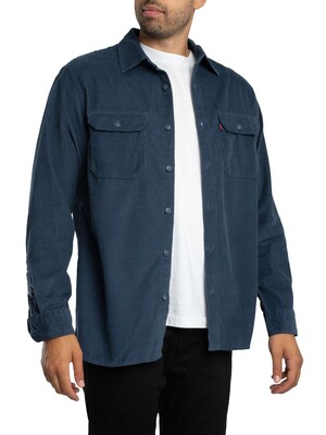 Levi's Jackson Worker Relaxed Shirt - Blue Corduroy