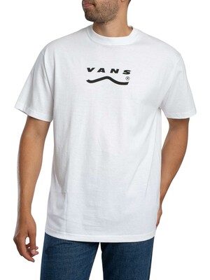 Vans Determined Back Graphic T-Shirt - White/Black