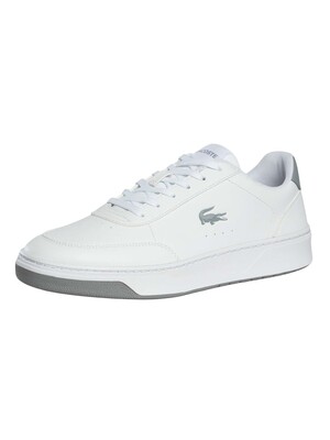 Lacoste Court Pro 225 2 SMA Synthetic Trainers - White/Grey