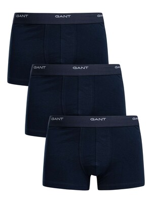 GANT 3 Pack Core Trunks - Marine