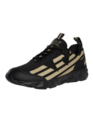 EA7 Ultimate C2 Kombat Core Trainers - Black/Gold