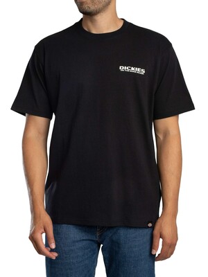 Dickies Back Graphic Burns T-Shirt - Black
