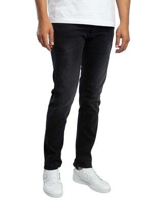 Replay Grover Straight Fit Jeans - Black