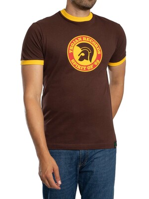 Trojan Spirit Of '69 Logo T-Shirt - Chocolate