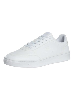 Lacoste Court Pro 225 1 SMA Trainers - White/White