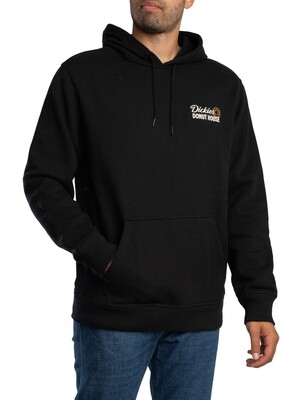 Dickies Donut House Pullover Graphic Hoodie - Black