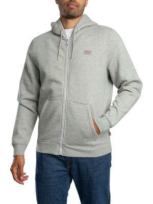 Dickies Oakport Zip Hoodie - Grey