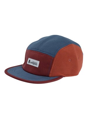 Cotopaxi Fleece 5 Panel Hat - Mulberry/Deep Sea