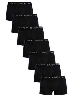 GANT 7 Pack Trunks - Black