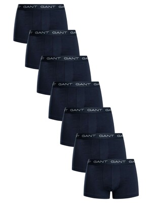 GANT 7 Pack Trunks - Marine