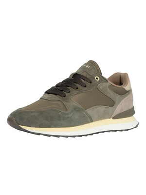 HOFF Buenos Aires City Suede Trainers - Green