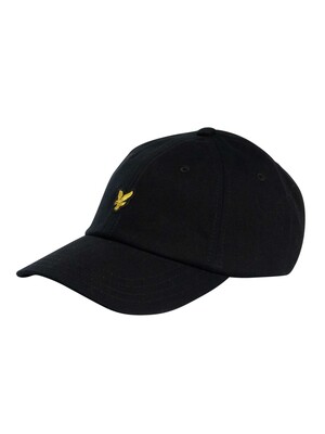 Lyle & Scott Logo Baseball Cap - Jet Black
