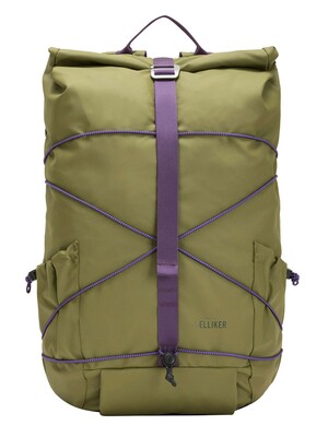 Elliker 21/25L Dayle Roll Top Backpack - Khaki