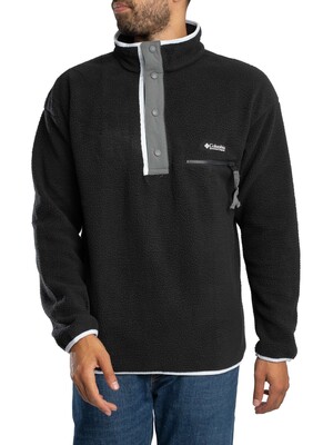 Columbia Helvetia II Half Snap Fleece - Black