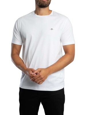 GANT Printed Archive Shield T-Shirt - White