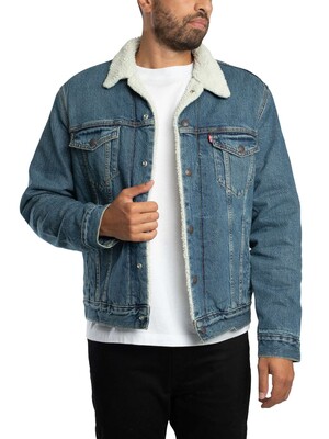 Levi's Type 3 Sherpa Trucker Jacket - In The Morning
