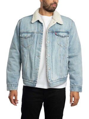 Levi's Type 3 Sherpa Trucker Jacket - Kentucky Blue