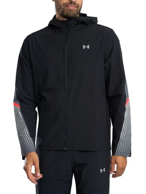Under Armour Velociti Storm Hooded Jacket - Black