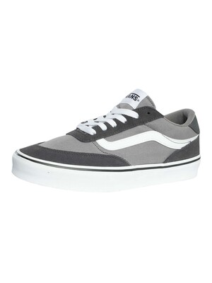 Vans Brooklyn Canvas Suede Trainers - Tonal Asphalt