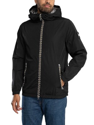 Weekend Offender Campania Check Jacket - Black