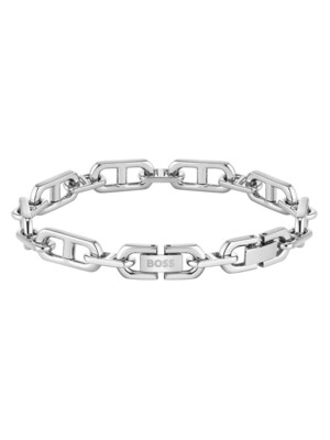 BOSS Kode Link Chain Bracelet - Silver