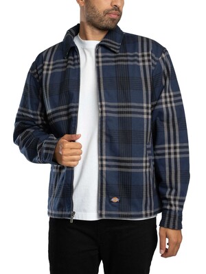 Dickies Petersburg Zip Overshirt - Night Sky