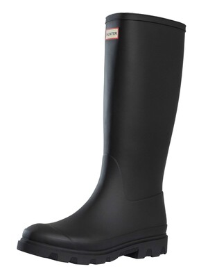 Hunter Downpour Tall Wellington Boots - Black