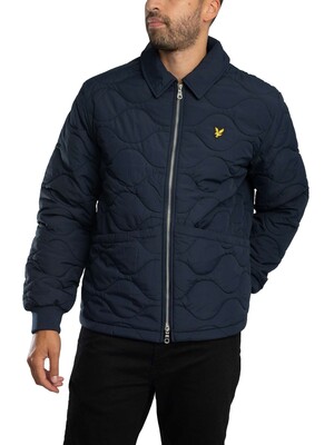 Lyle & Scott Quilted Ripstop Jacket - Dark Navy