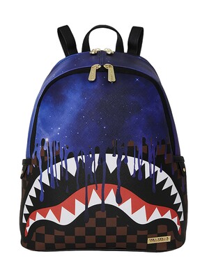 Sprayground Lost In Space Drip Savage Small Backpack - Purple