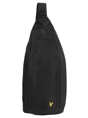 Lyle & Scott Logo Sling Bag - Jet Black