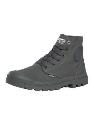 Palladium Mono Chrome Boots - Grey Tour
