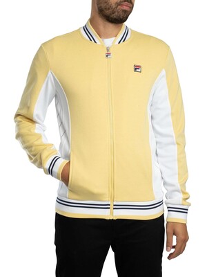 Fila Settanta Baseball Track Jacket - Raffia/White/Navy