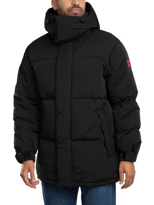 HUGO Melmus2541 Puffer Jacket - Black