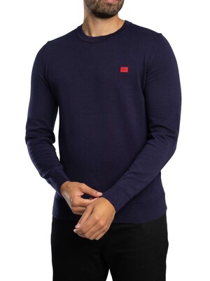 HUGO San Cassius Knit - Navy