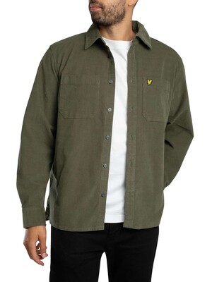 Lyle & Scott Corduroy Shirt - Deep Depths