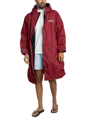 Regatta Waterproof Changing Robe - Dark Maroon