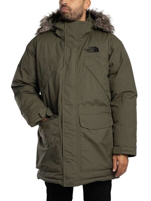 The North Face New Peak Parka Jacket - New Taupe Green