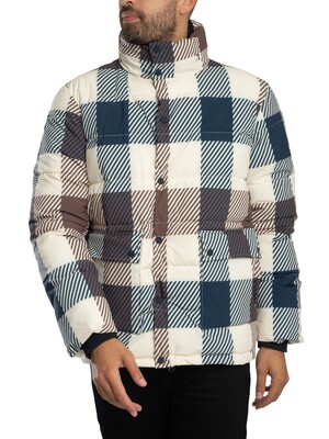 Aquascutum Puffer Jacket - Jumbo Check