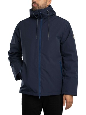 Aquascutum Shell Active Mid Parka Jacket - Navy